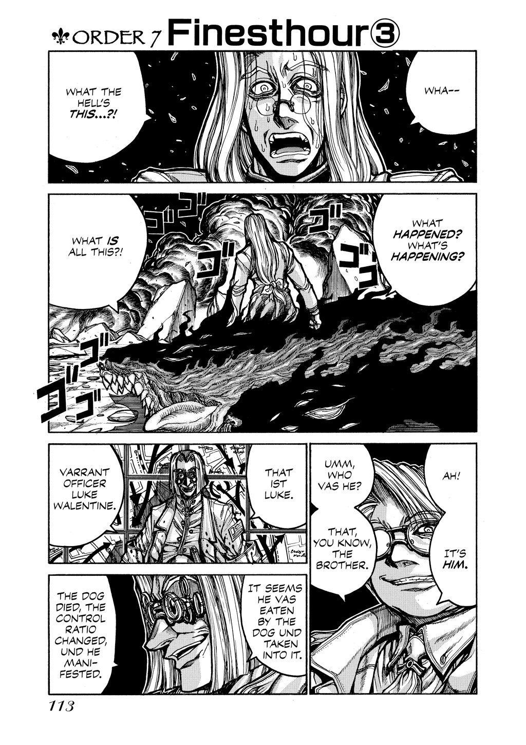 HELLSING Chapter 9 - Page 112