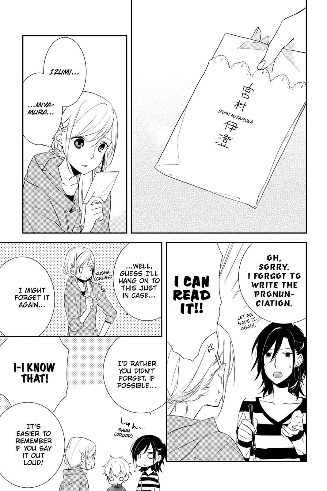 Horimiya Chapter 4 - Page 21
