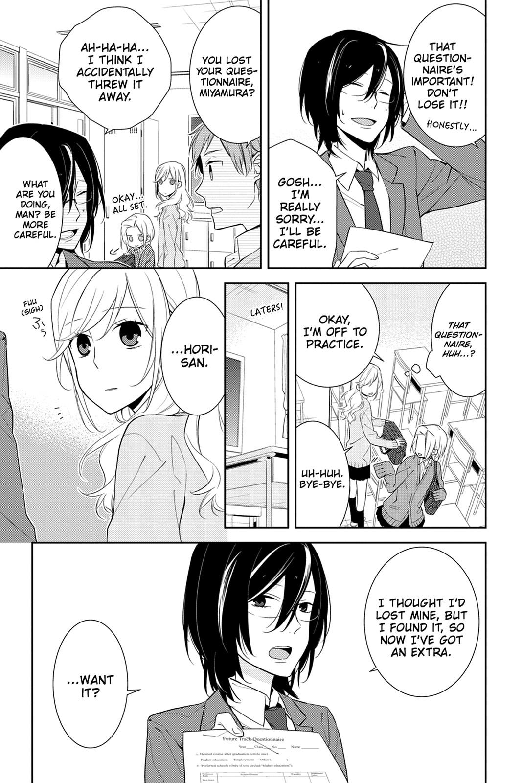 Horimiya Chapter 8 - Page 19