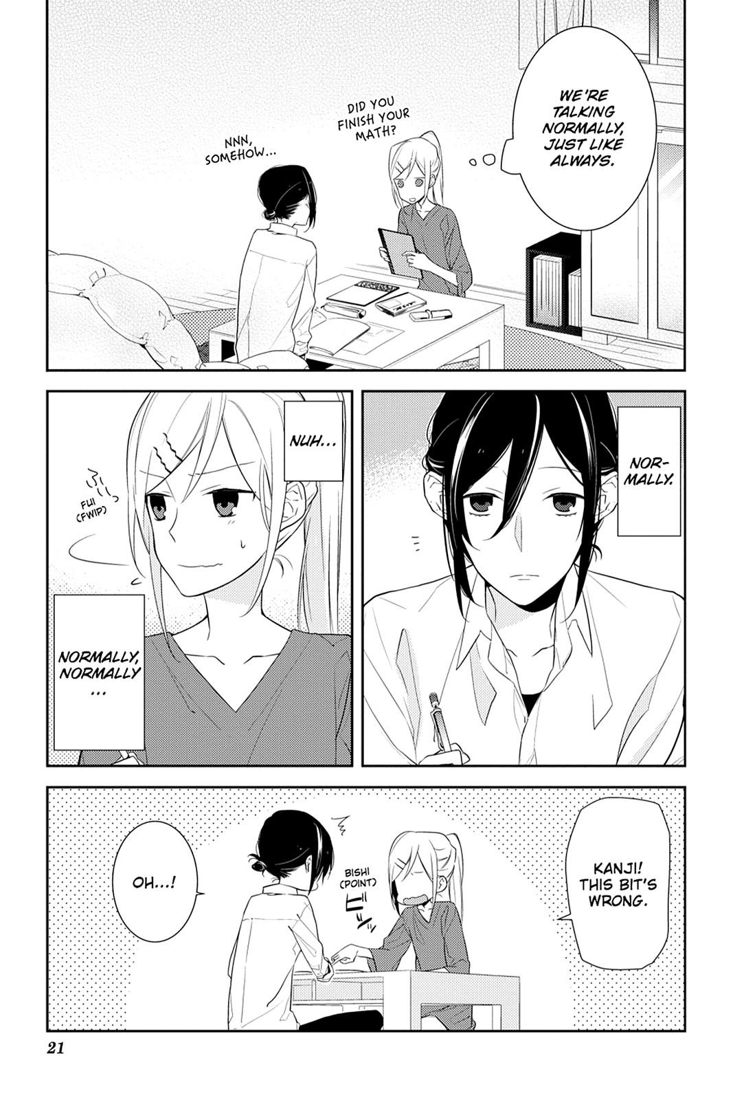 Horimiya Chapter 14 - Page 21