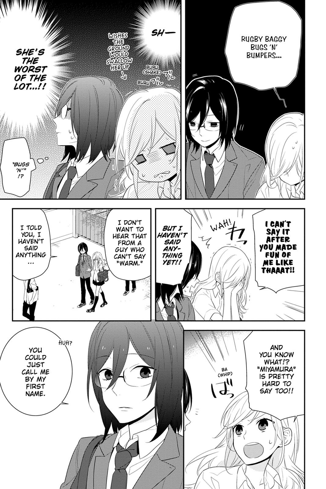 Horimiya Chapter 25 - Page 19