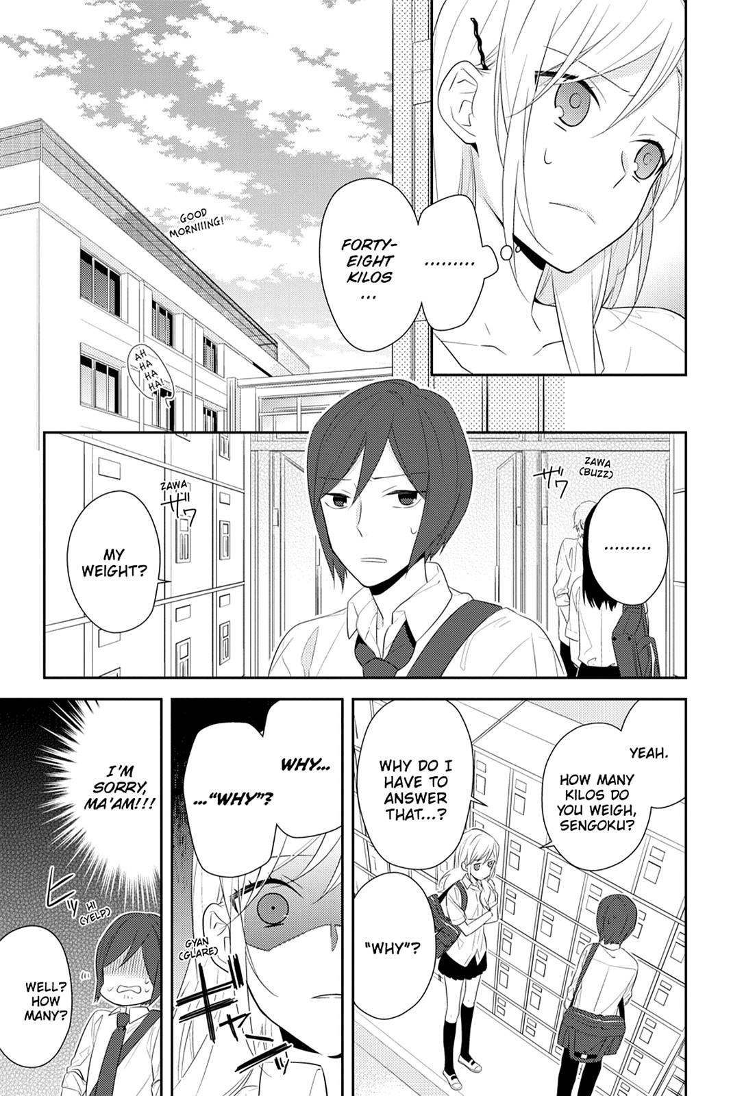 Horimiya Chapter 28 - Page 9
