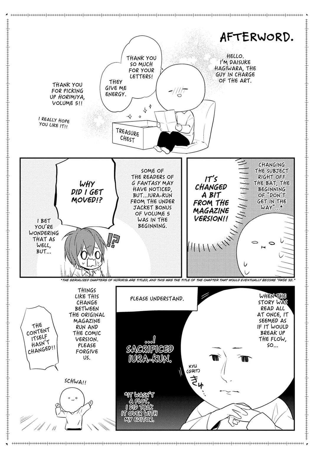Horimiya Chapter 34 - Page 30