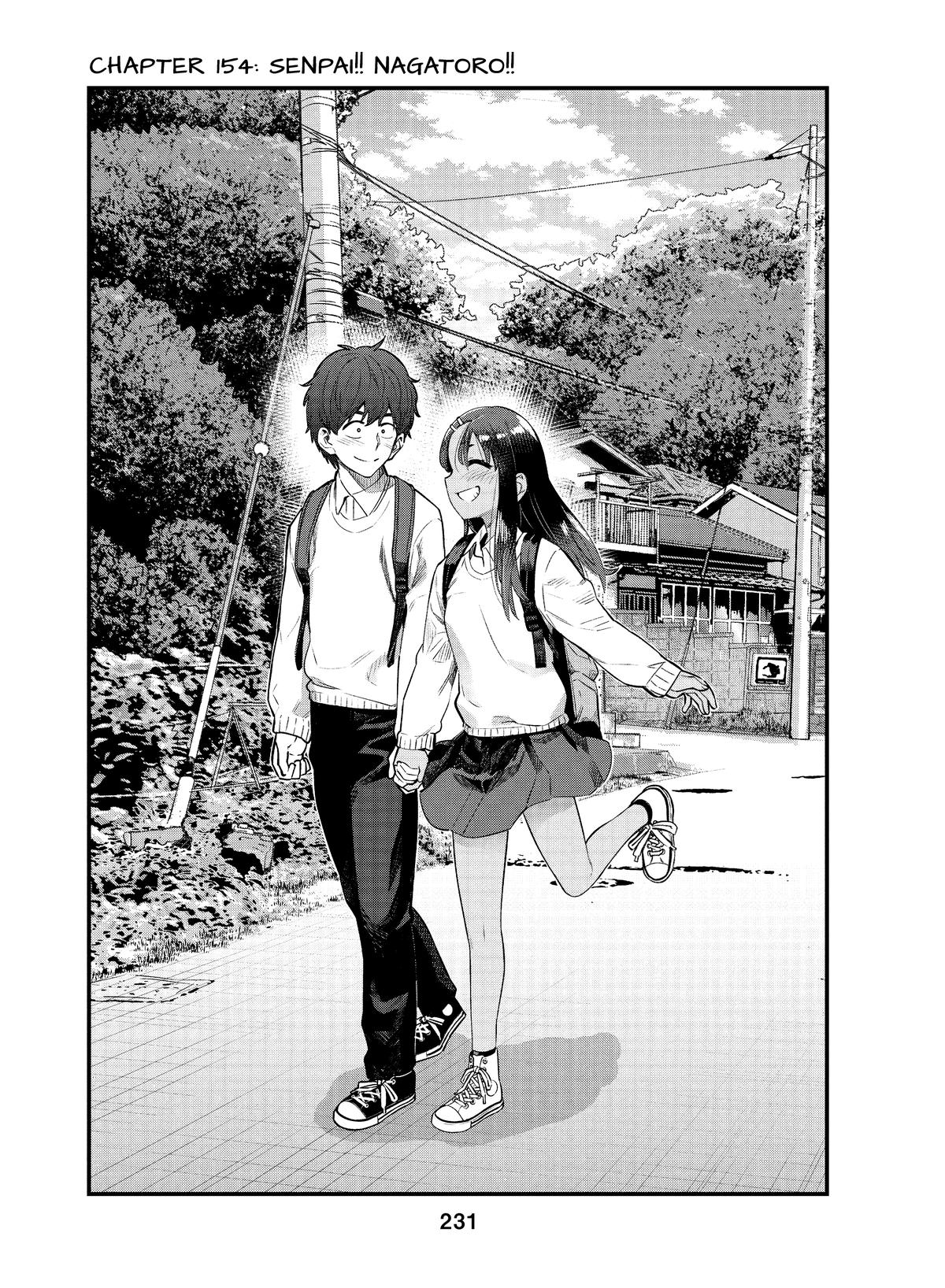 Don't Toy With Me, Miss Nagatoro Chapter 154 - Page 1