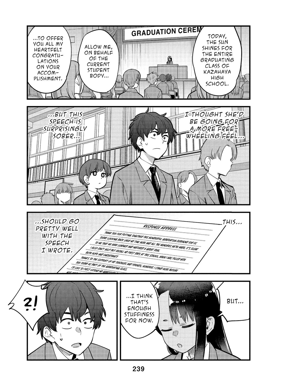Don't Toy With Me, Miss Nagatoro Chapter 154 - Page 9