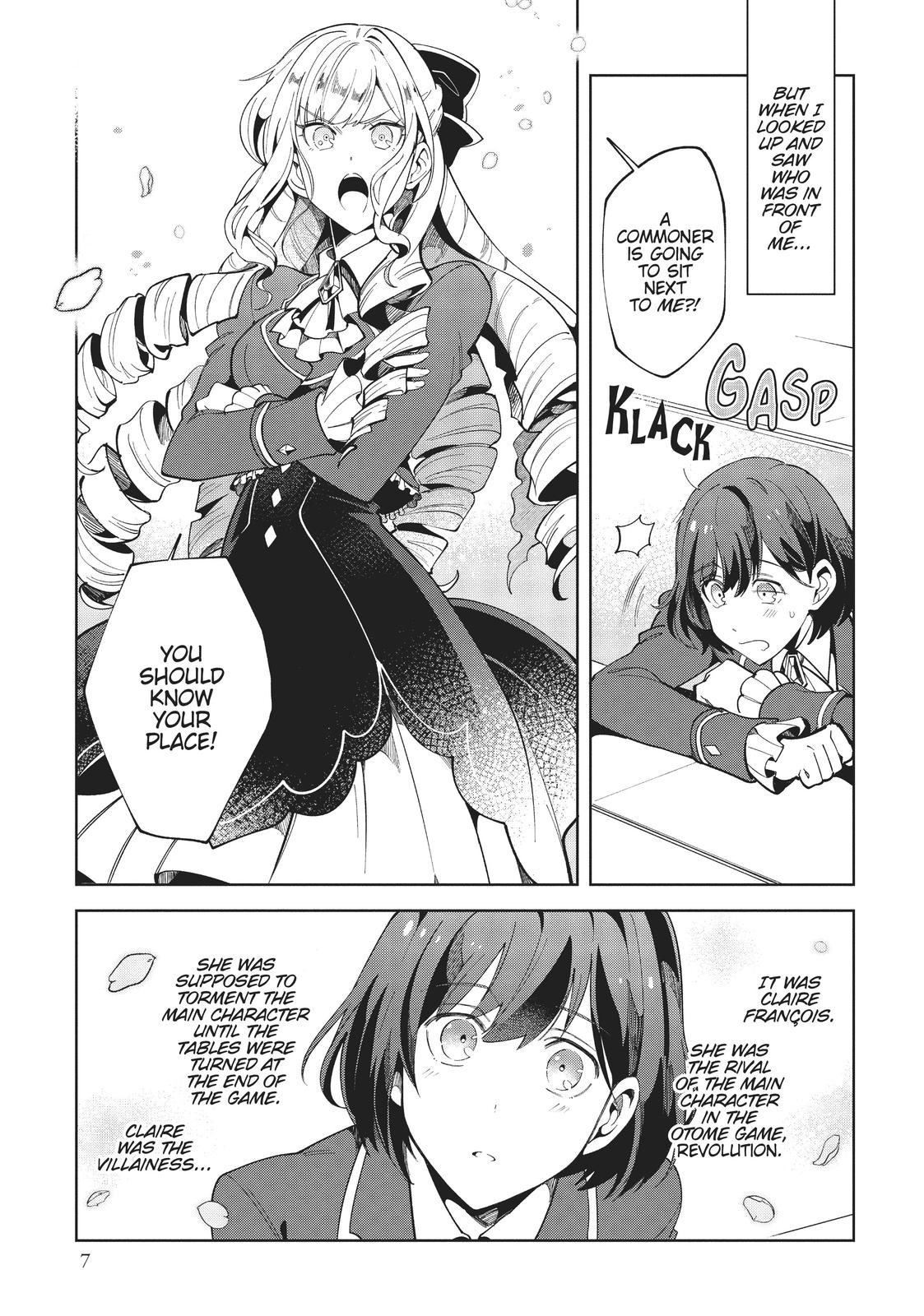 I’m in Love with the Villainess Chapter 1 - Page 7