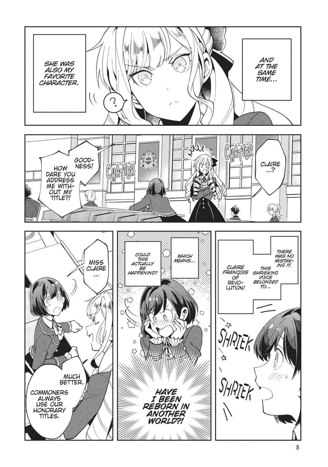 I’m in Love with the Villainess Chapter 1 - Page 8