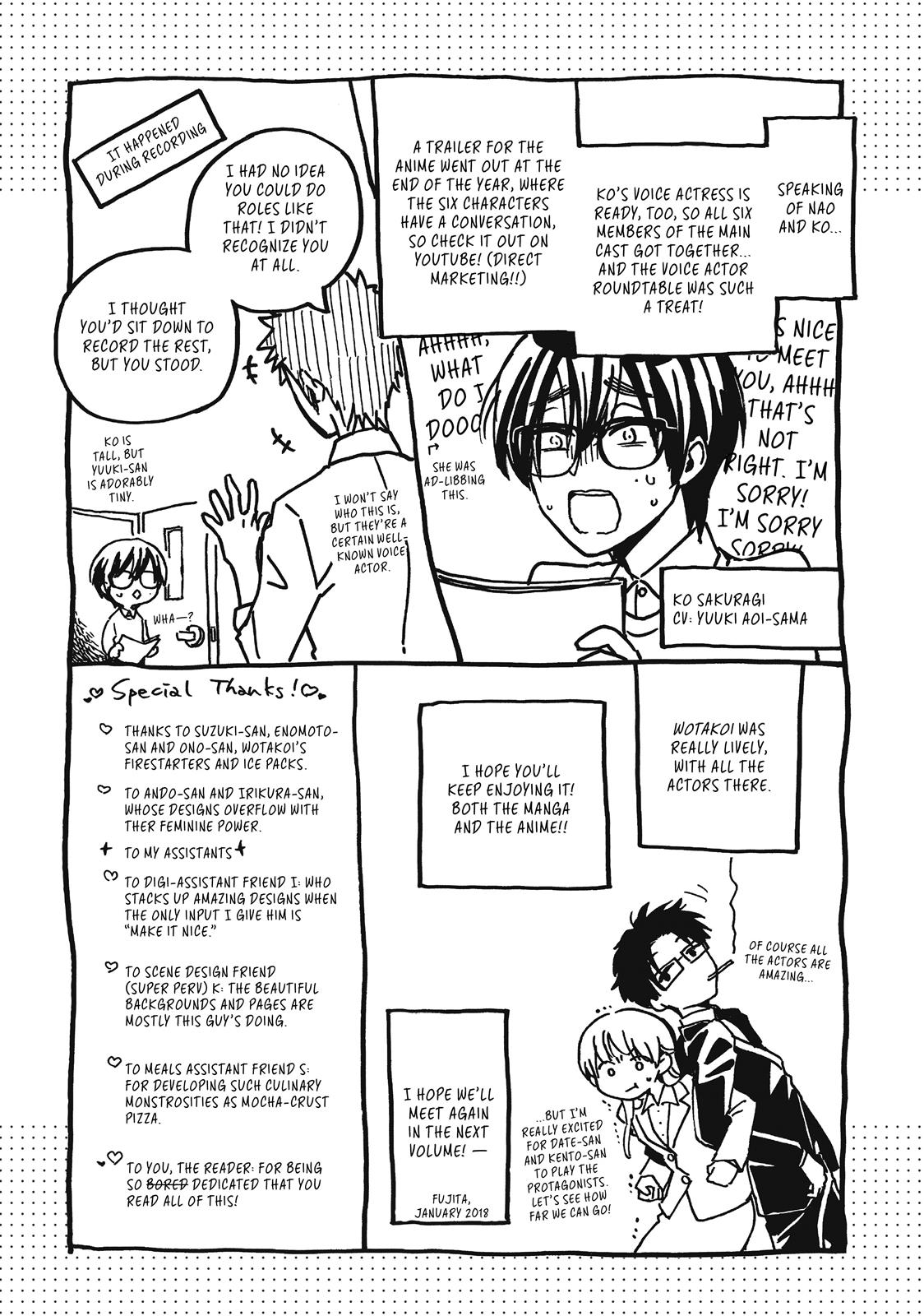 Wotakoi - Love Is Hard for Otaku Chapter 38.5 - Page 18