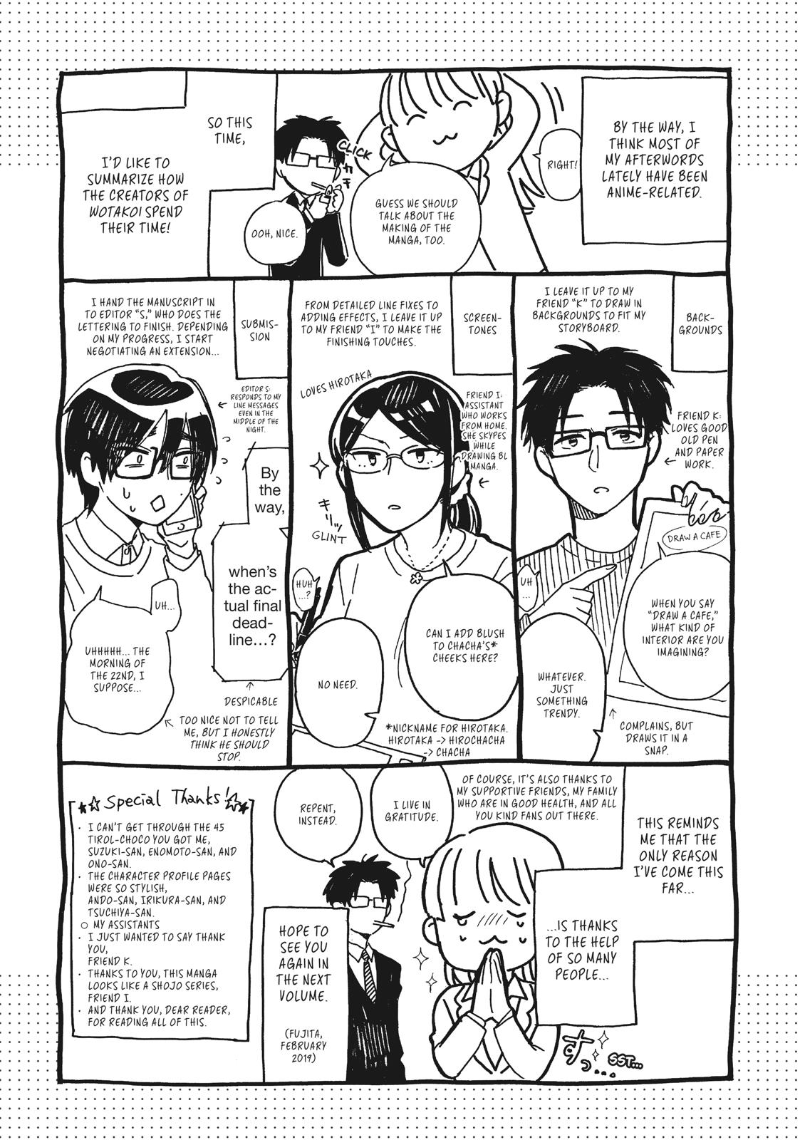 Wotakoi - Love Is Hard for Otaku Chapter 53.5 - Page 20
