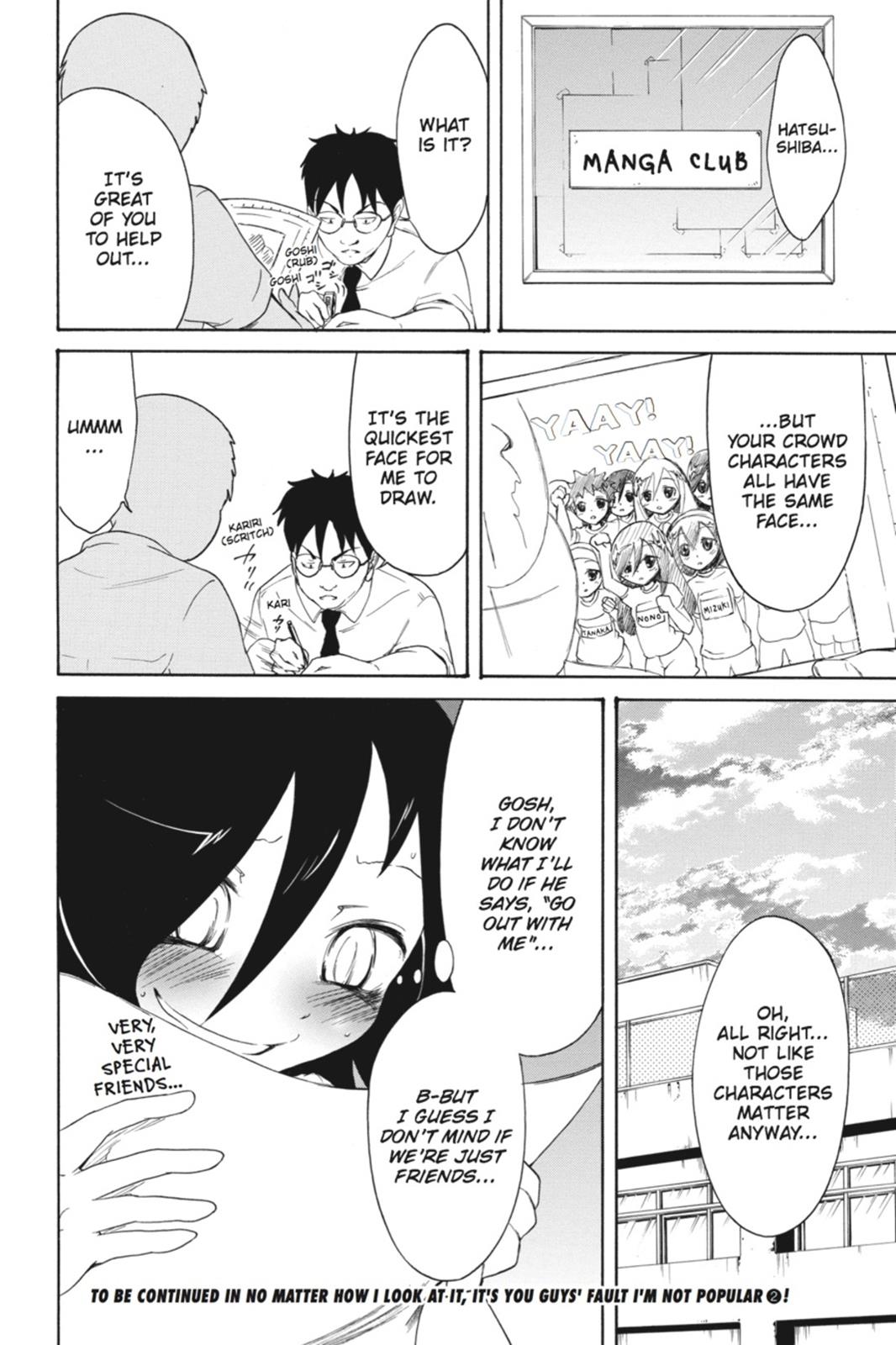 No Matter How I Look at It, It's You Guys' Fault I'm Not Popular! Chapter 9 - Page 14