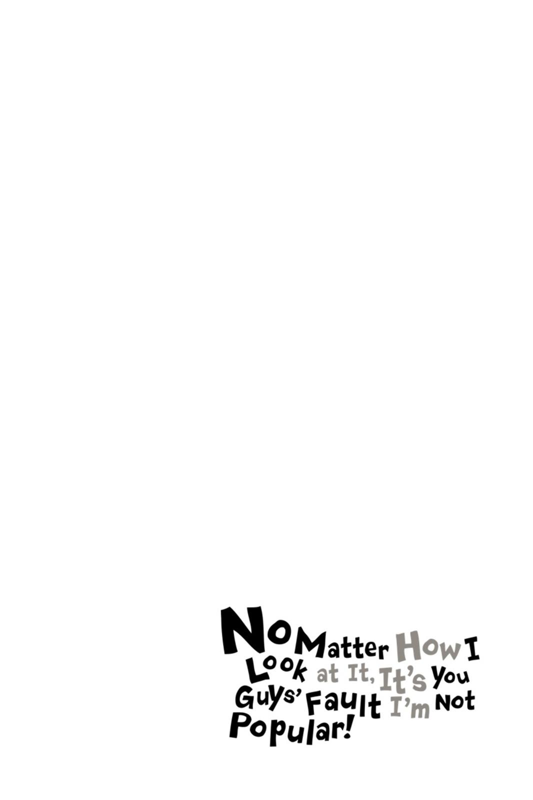 No Matter How I Look at It, It's You Guys' Fault I'm Not Popular! Chapter 10 - Page 16