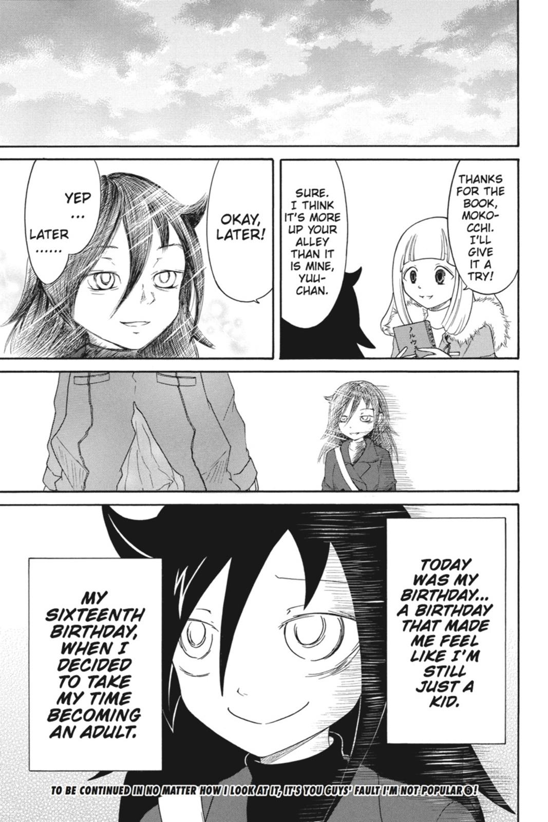 No Matter How I Look at It, It's You Guys' Fault I'm Not Popular! Chapter 36 - Page 11