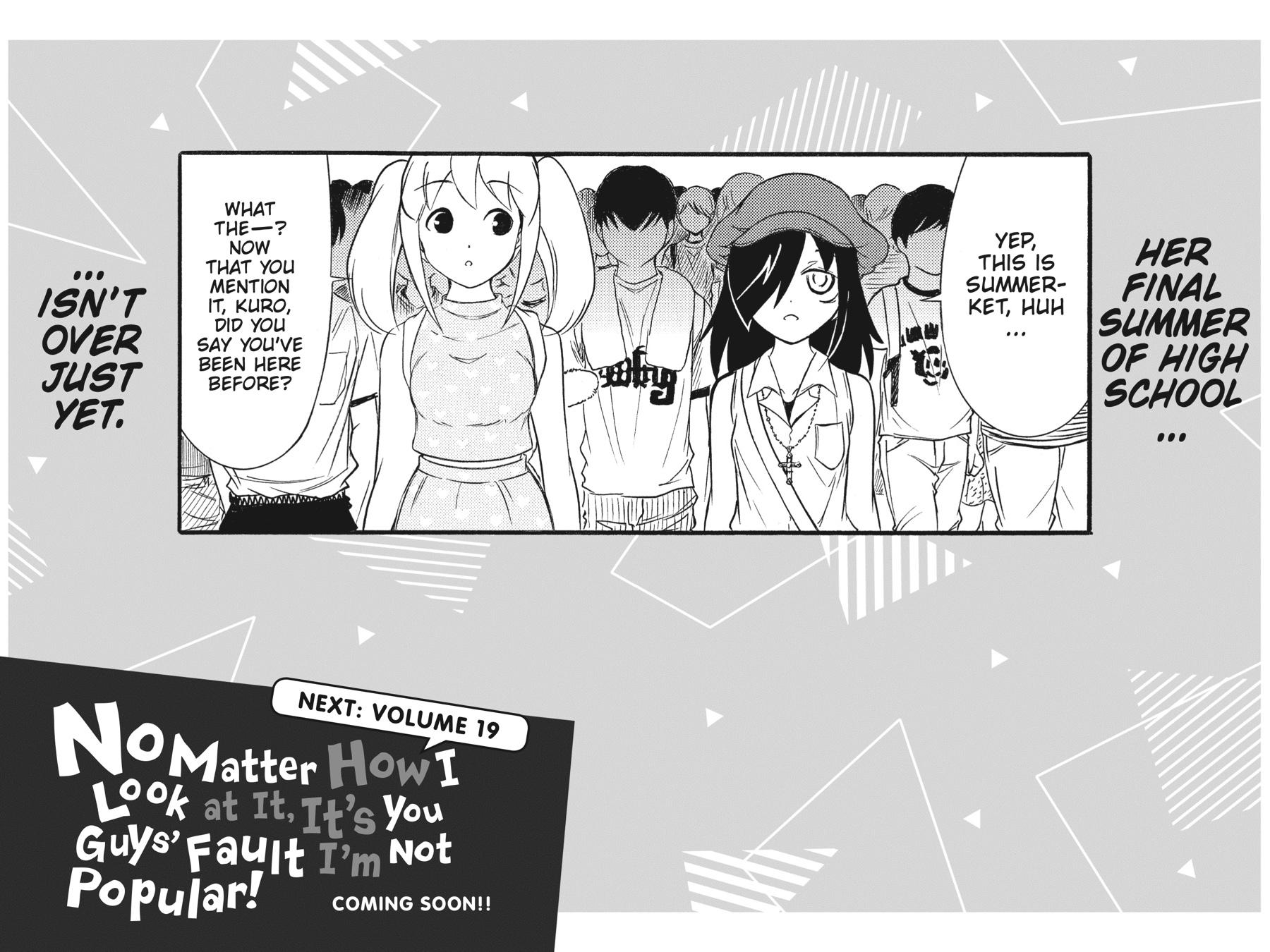 No Matter How I Look at It, It's You Guys' Fault I'm Not Popular! Chapter 176.5 - Page 8