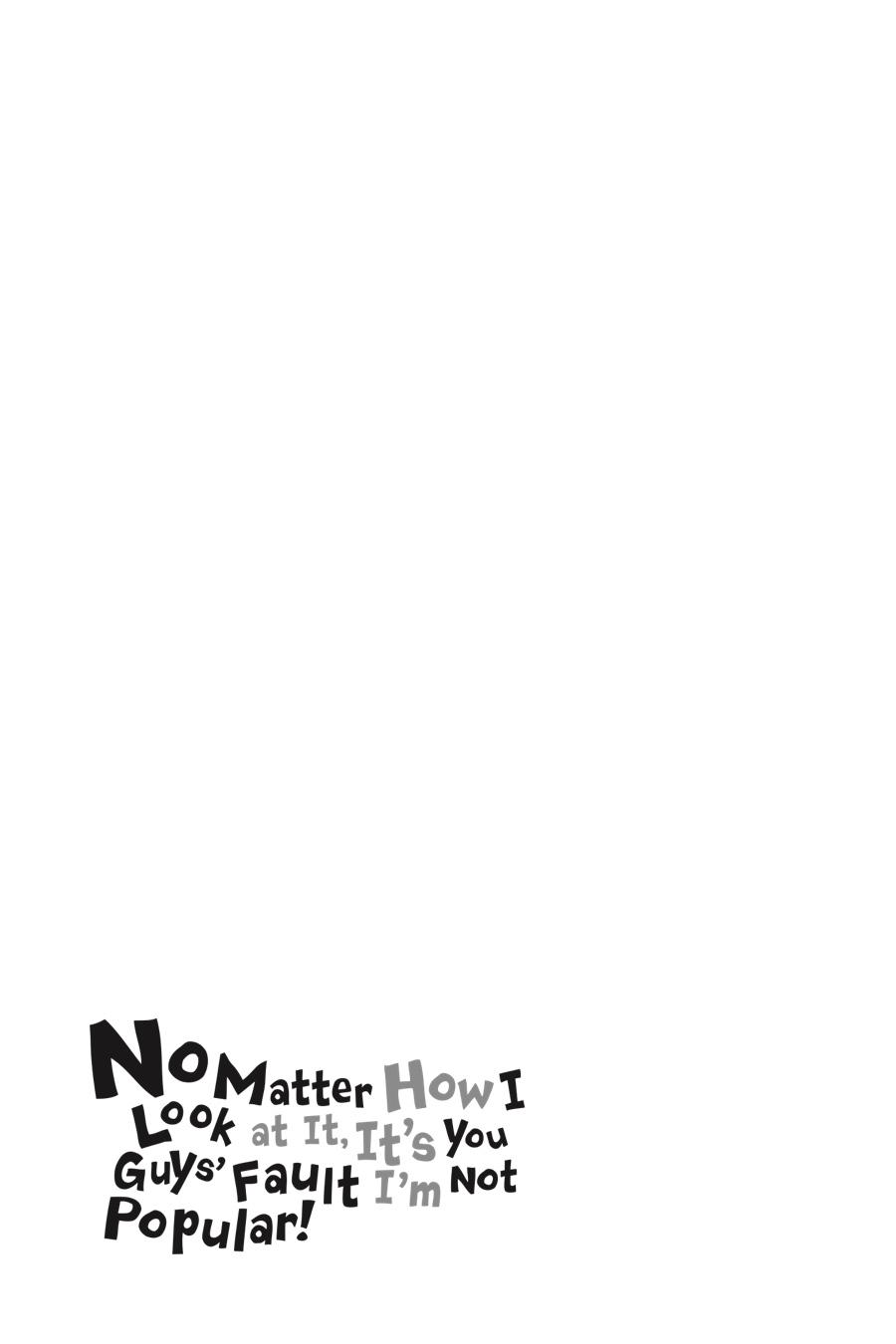 No Matter How I Look at It, It's You Guys' Fault I'm Not Popular! Chapter 199.5 - Page 31