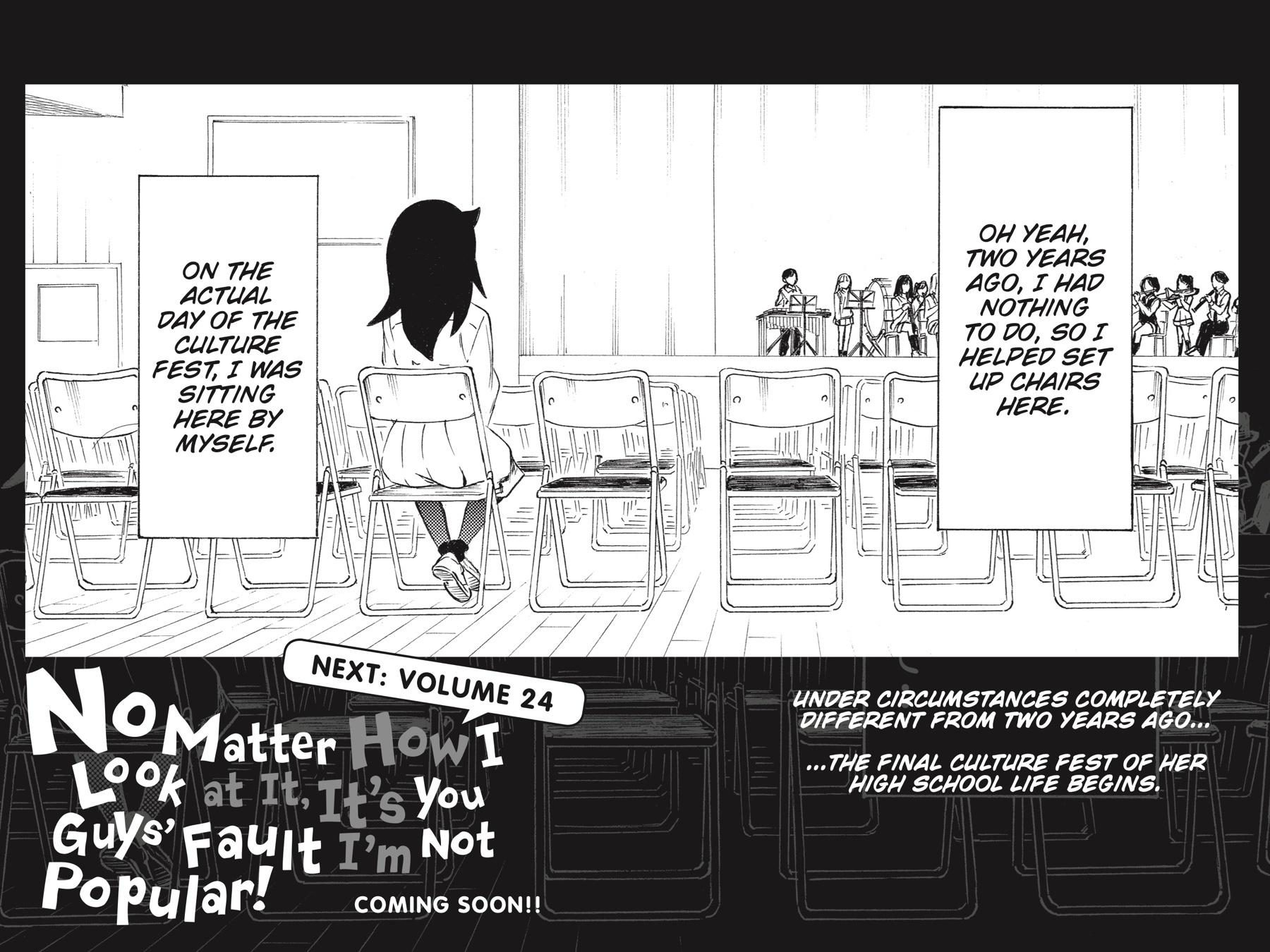 No Matter How I Look at It, It's You Guys' Fault I'm Not Popular! Chapter 212.5 - Page 24