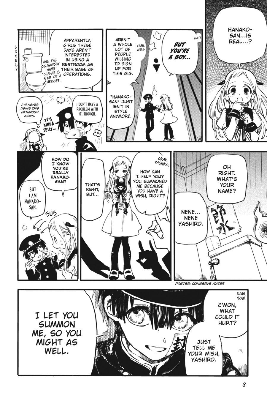 Toilet-bound Hanako-kun Chapter 0.1 - Page 9