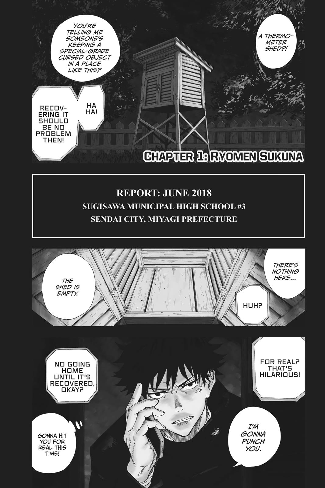 Jujutsu Kaisen Chapter 1 - Page 6