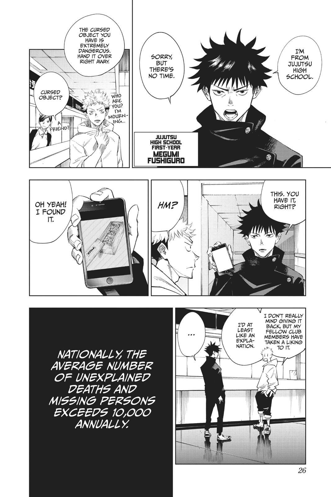 Jujutsu Kaisen Chapter 1 - Page 26