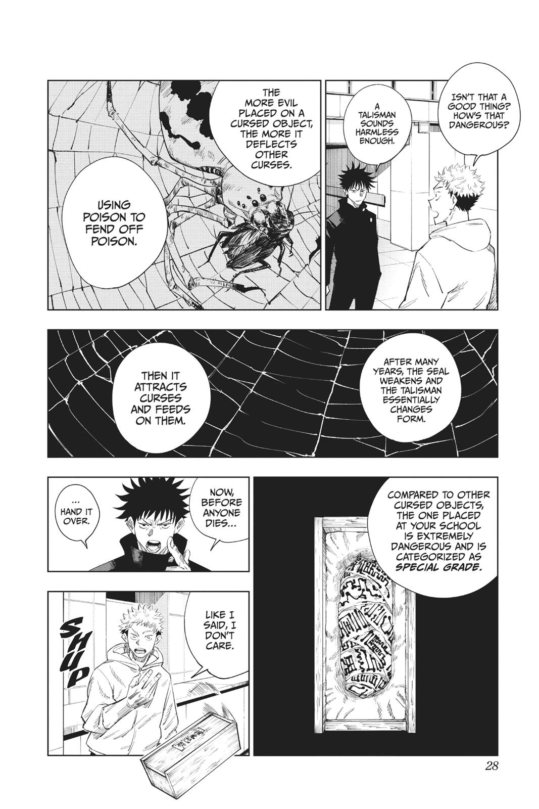 Jujutsu Kaisen Chapter 1 - Page 28
