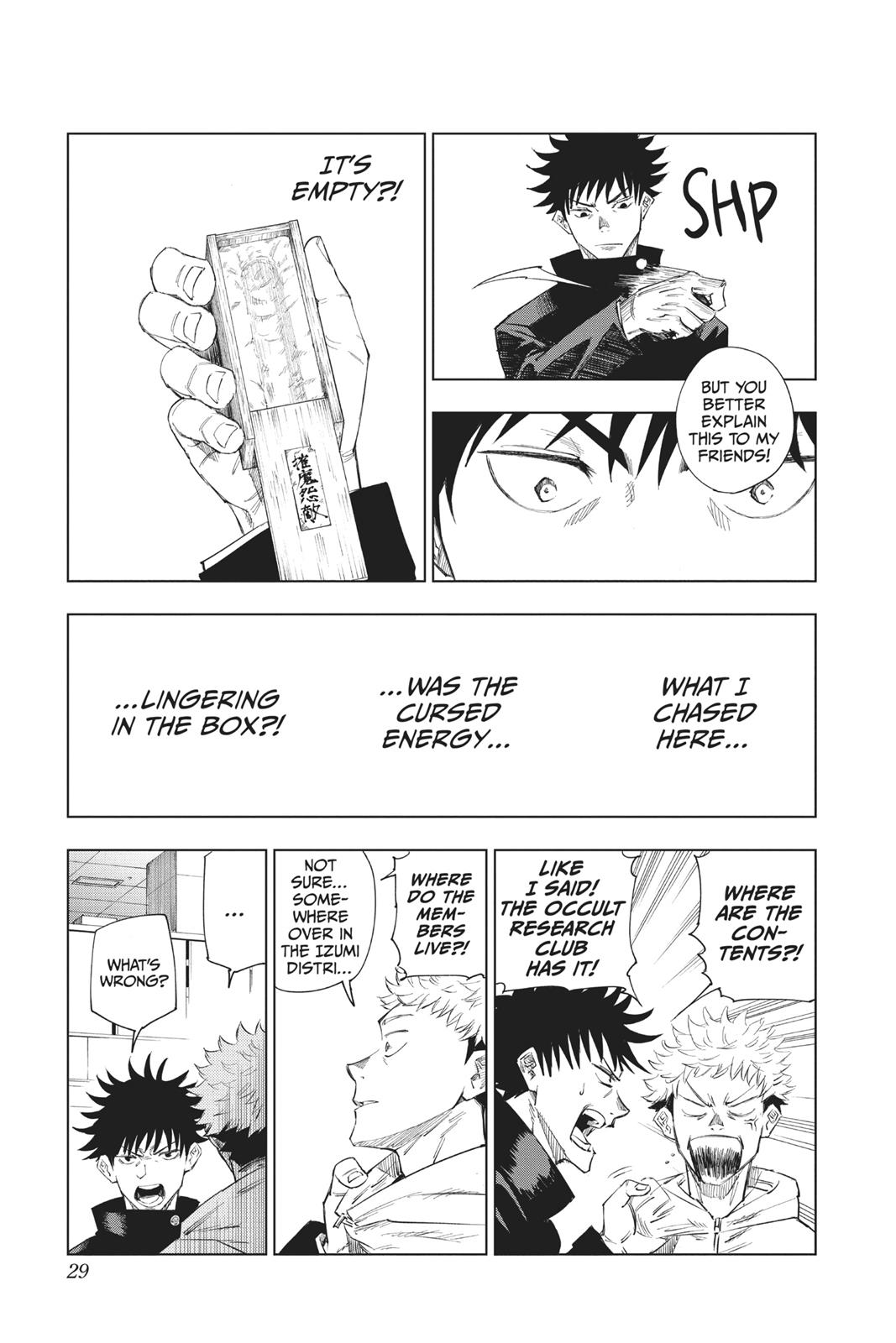 Jujutsu Kaisen Chapter 1 - Page 29