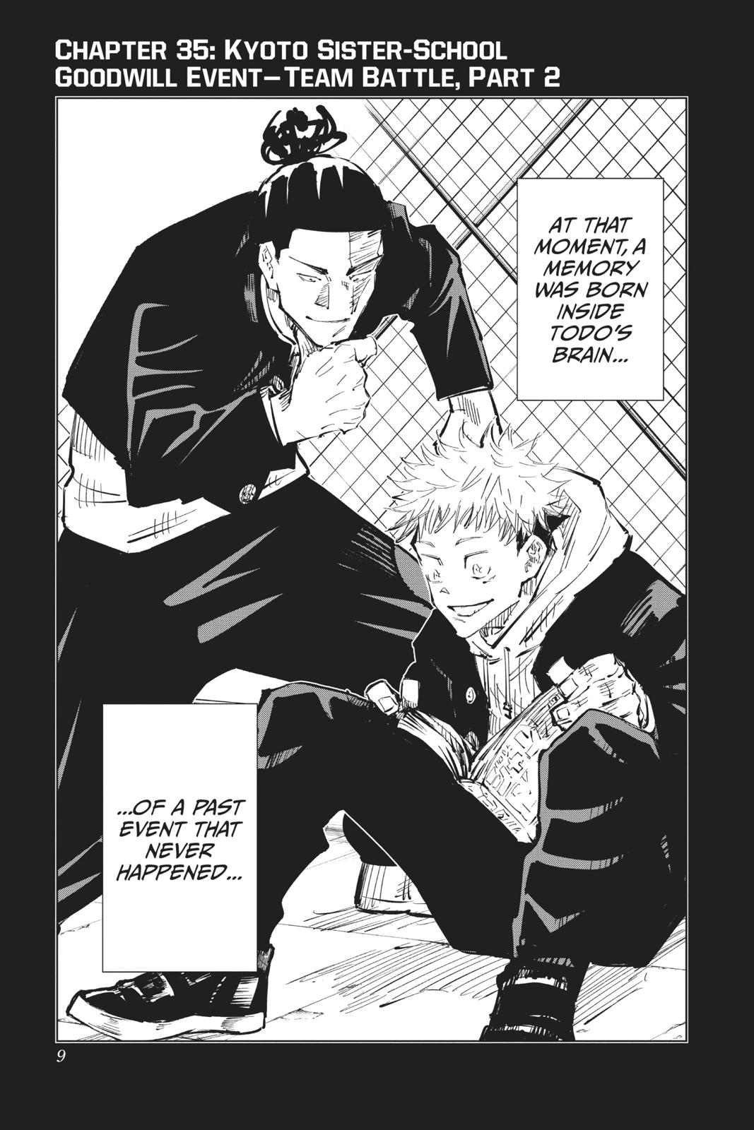 Jujutsu Kaisen Chapter 35 - Page 9