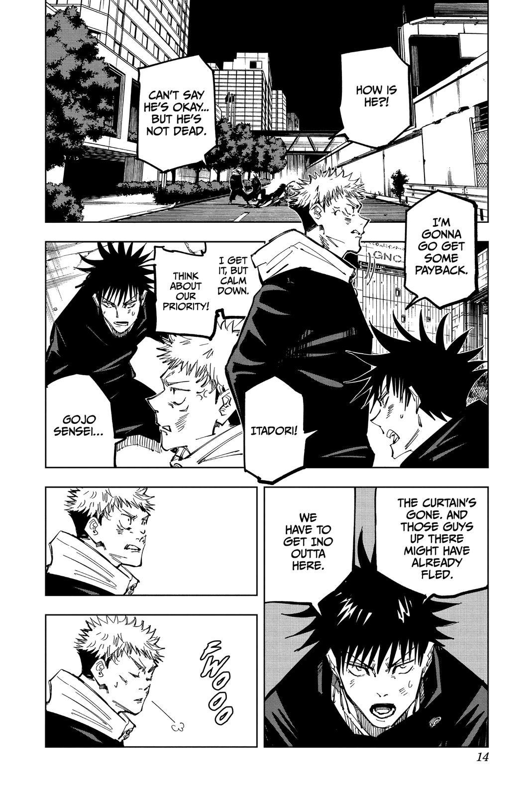 Jujutsu Kaisen Chapter 98 - Page 14