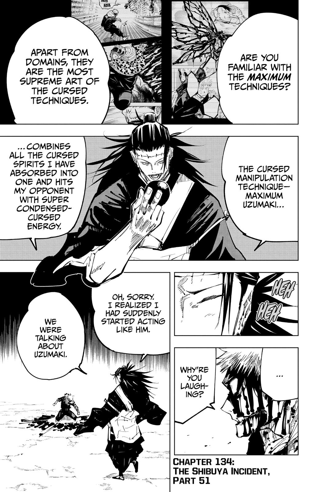Jujutsu Kaisen Chapter 134 - Page 7
