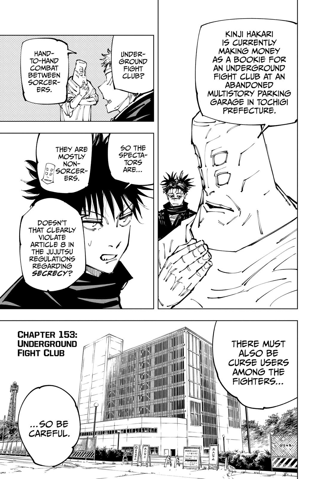Jujutsu Kaisen Chapter 153 - Page 7