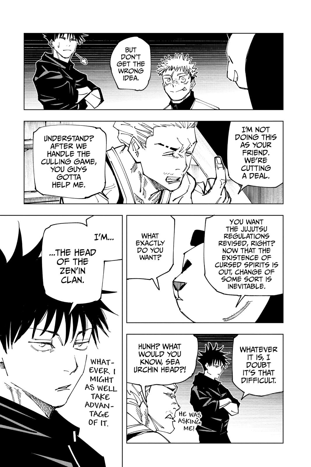 Jujutsu Kaisen Chapter 158 - Page 3