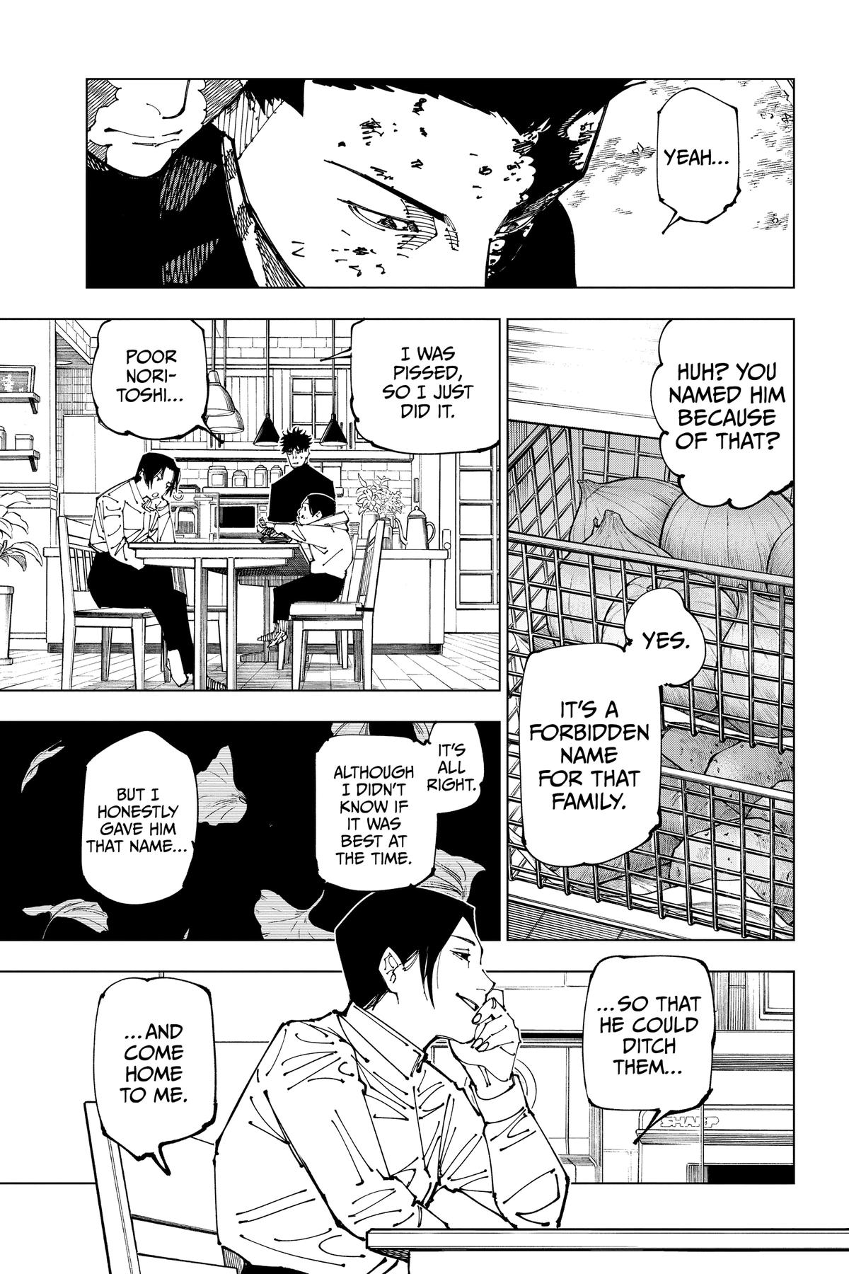 Jujutsu Kaisen Chapter 199 - Page 3