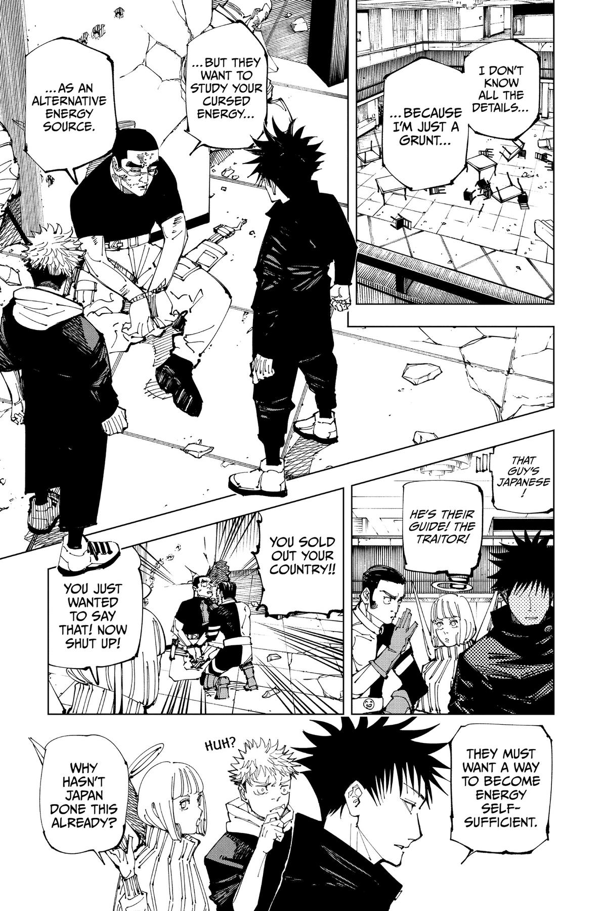 Jujutsu Kaisen Chapter 210 - Page 3