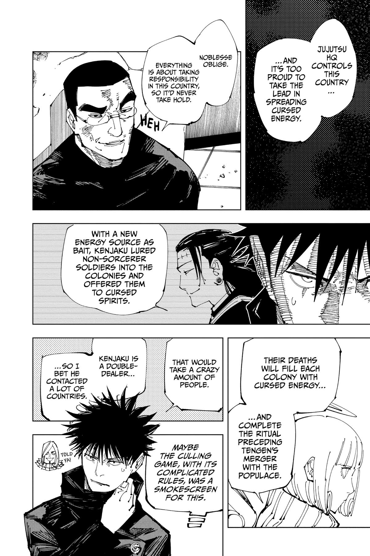 Jujutsu Kaisen Chapter 210 - Page 4