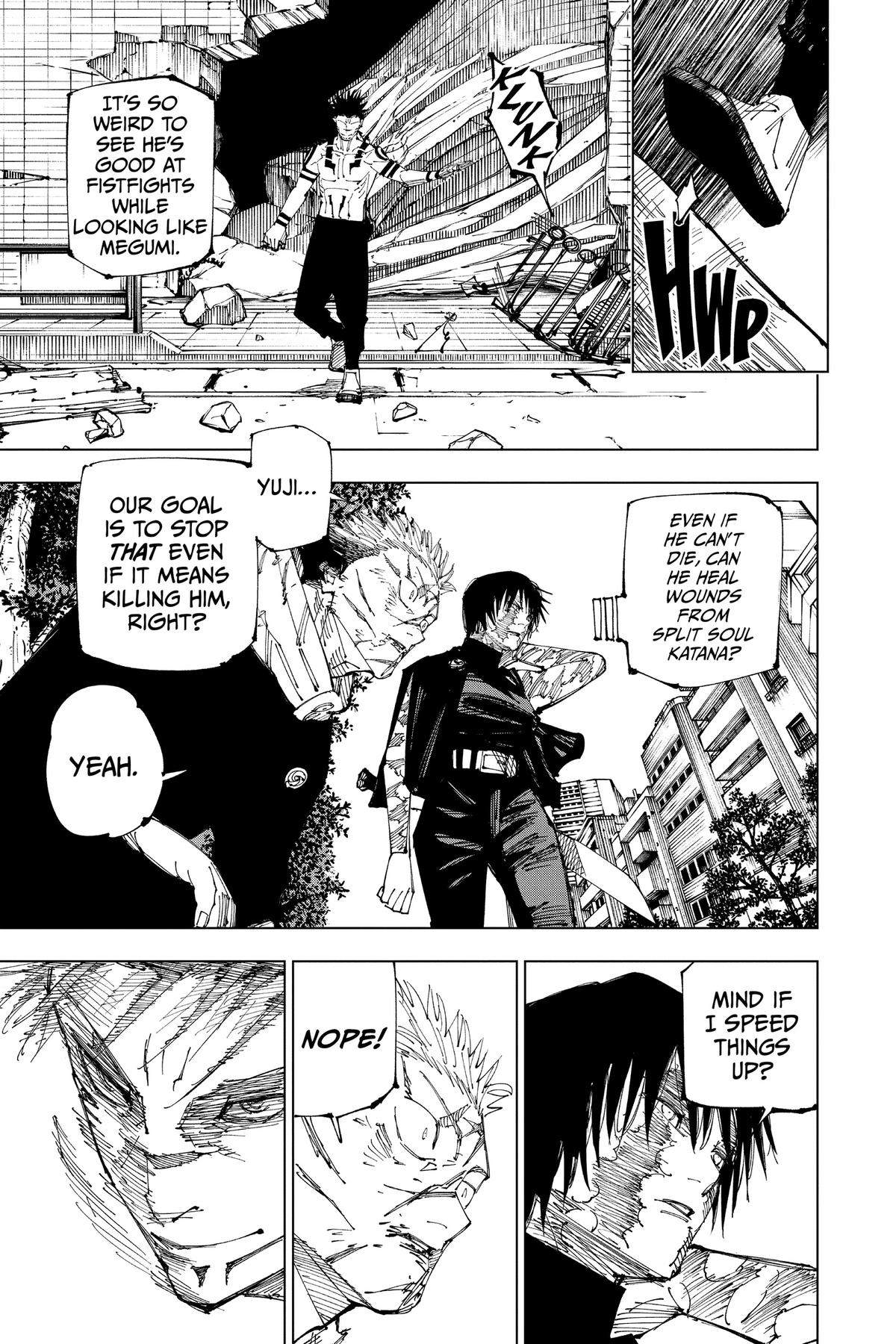 Jujutsu Kaisen Chapter 215 - Page 9