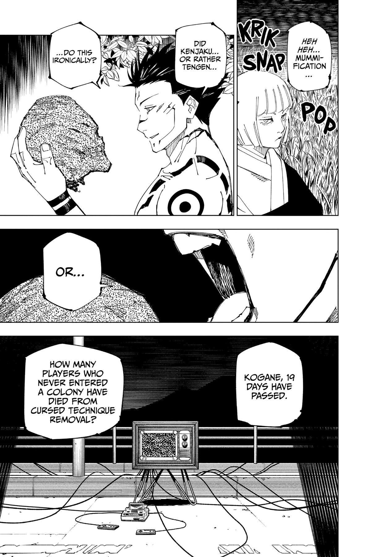 Jujutsu Kaisen Chapter 222 - Page 3