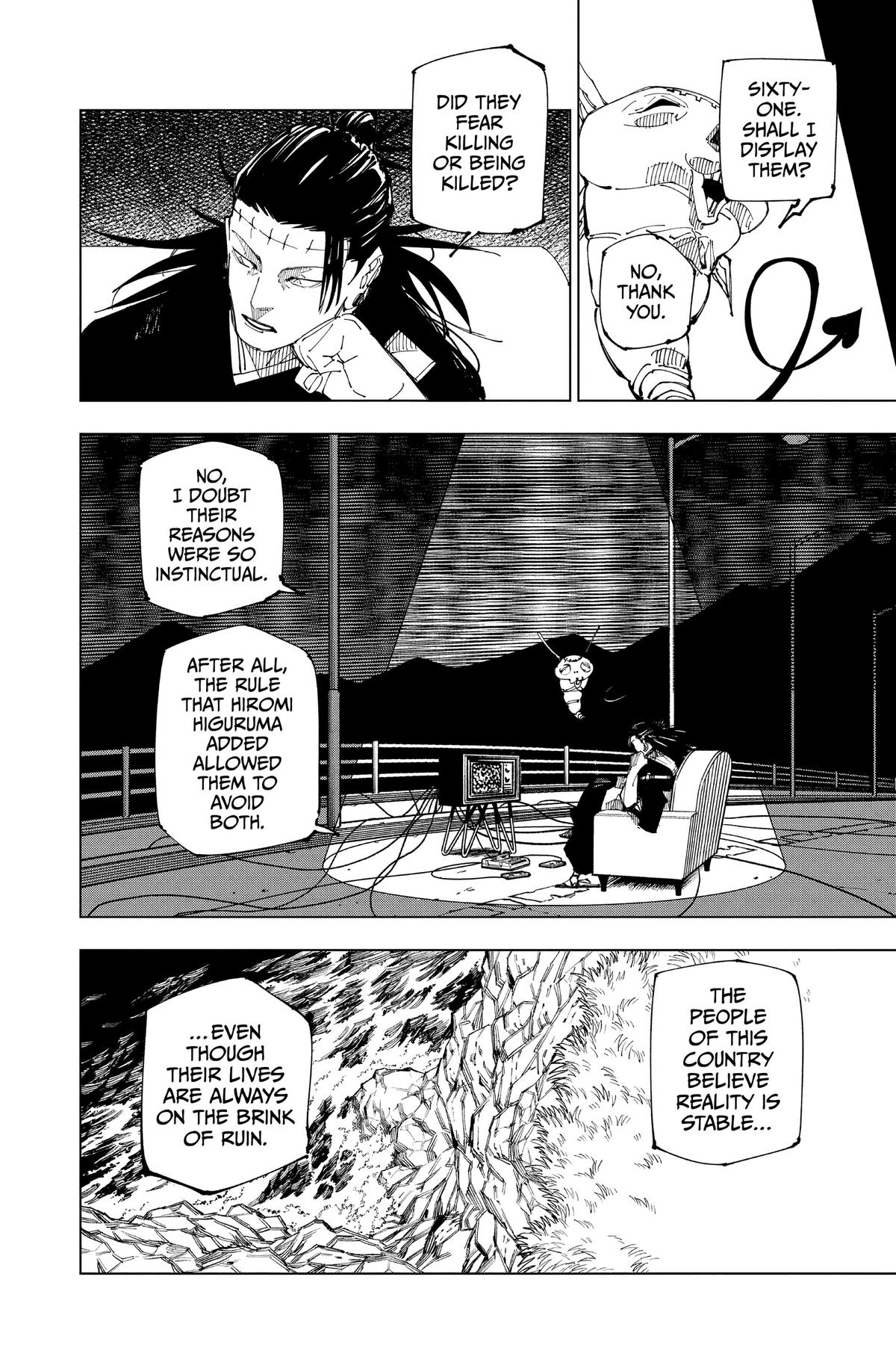 Jujutsu Kaisen Chapter 222 - Page 4