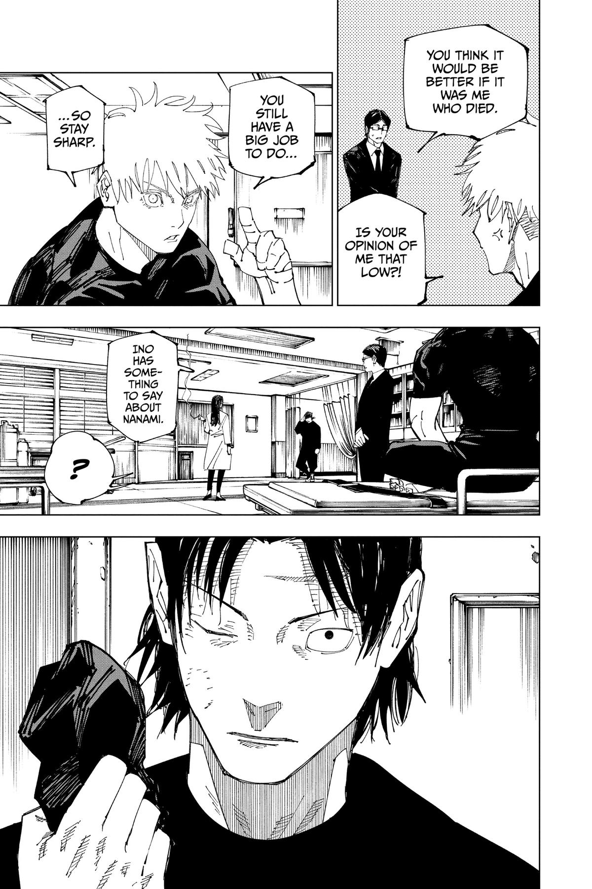 Jujutsu Kaisen Chapter 222 - Page 7