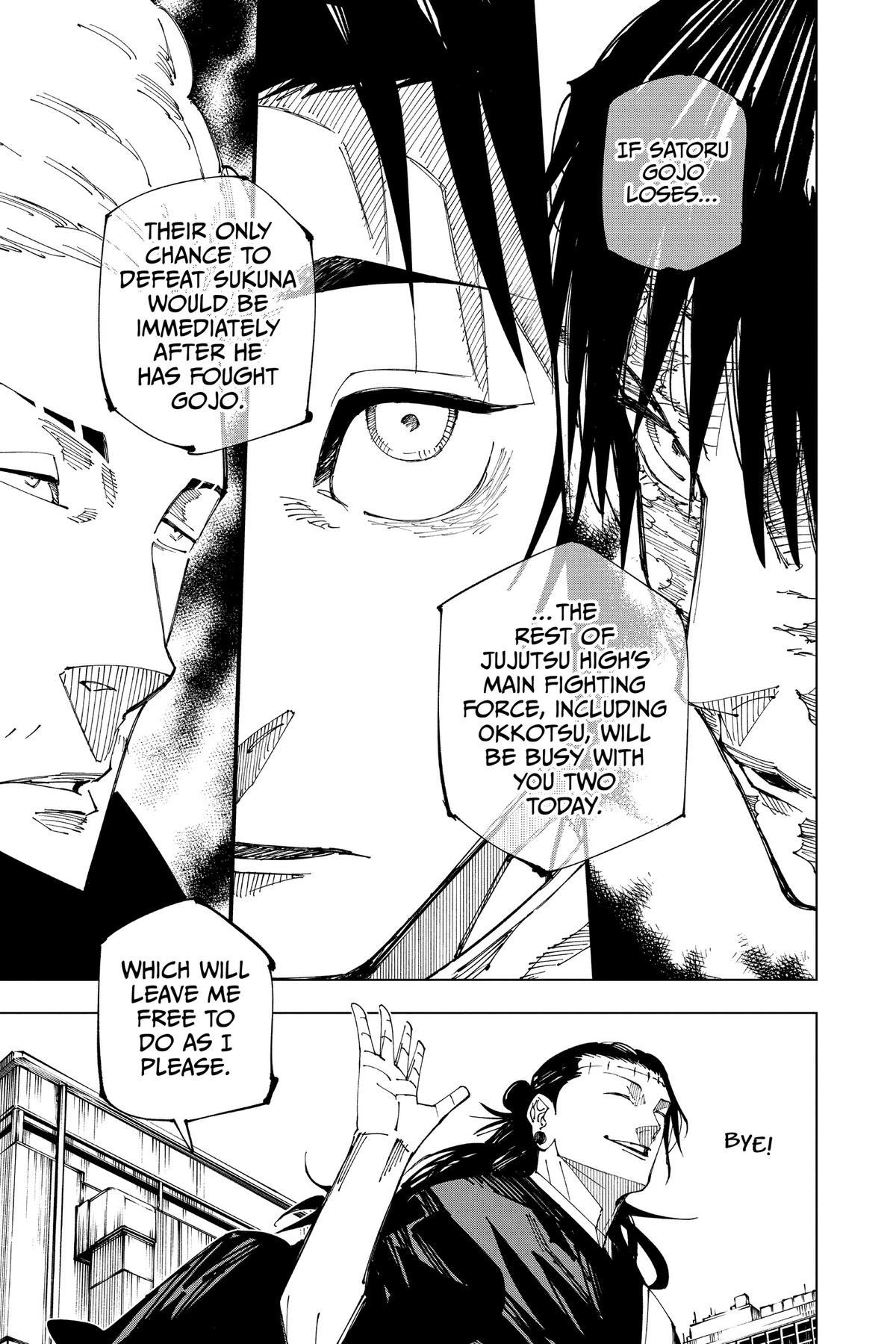 Jujutsu Kaisen Chapter 222 - Page 13