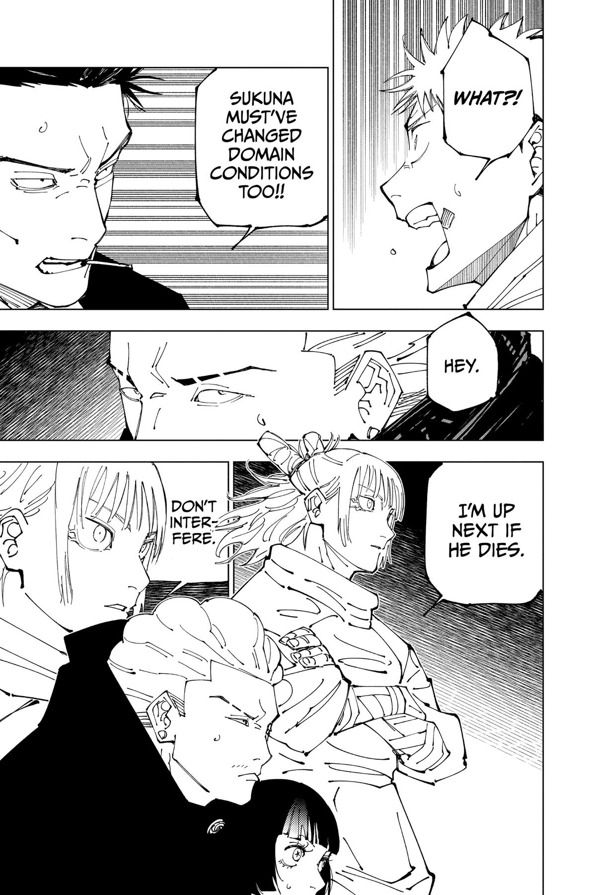 Jujutsu Kaisen Chapter 227 - Page 15