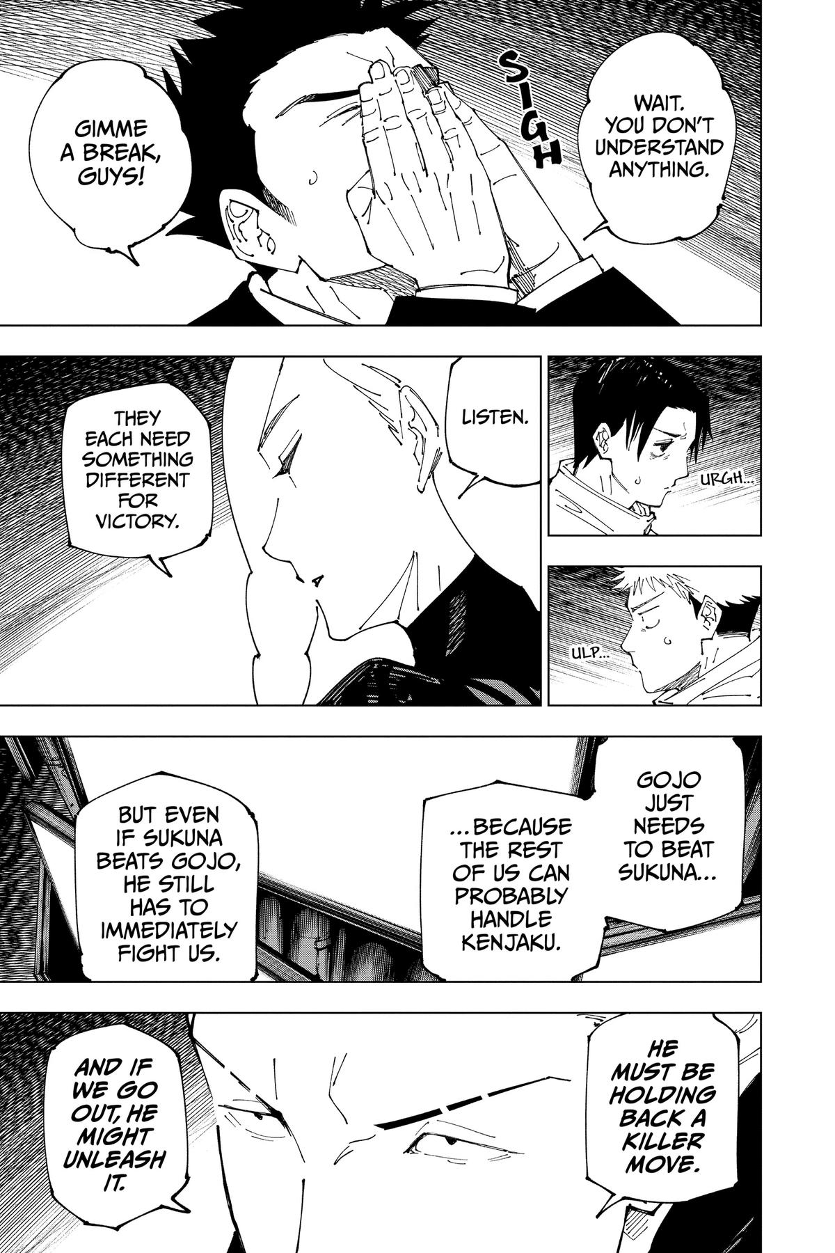 Jujutsu Kaisen Chapter 234 - Page 3