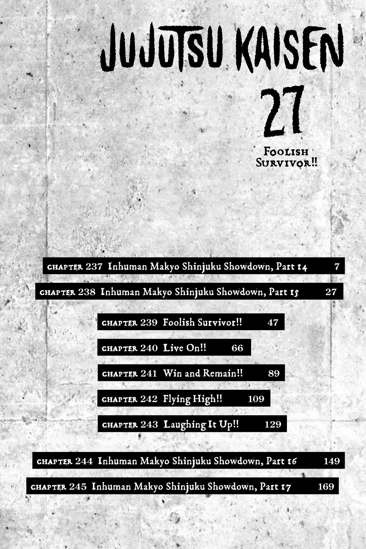 Jujutsu Kaisen Chapter 237 - Page 6