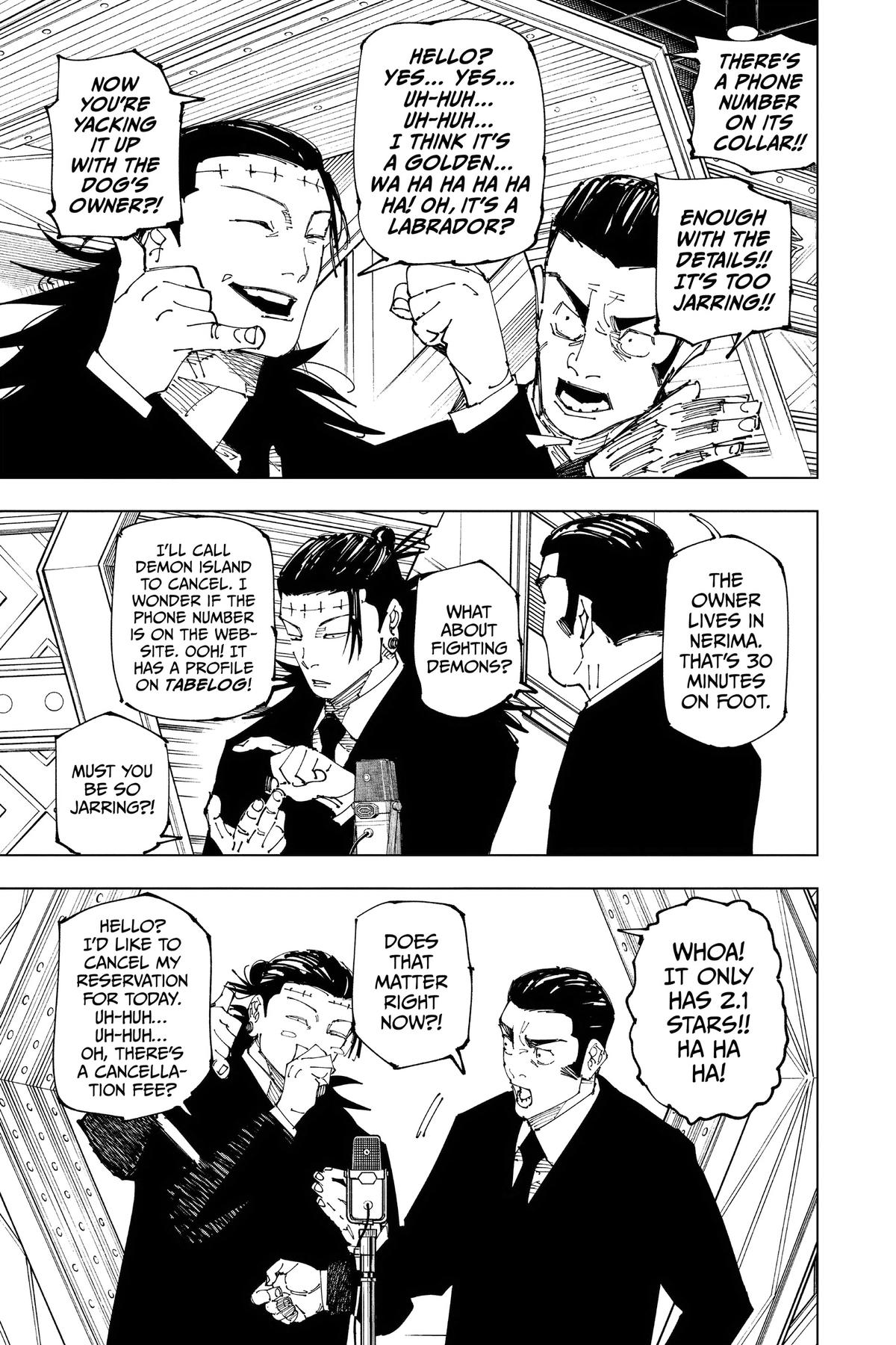 Jujutsu Kaisen Chapter 243 - Page 7
