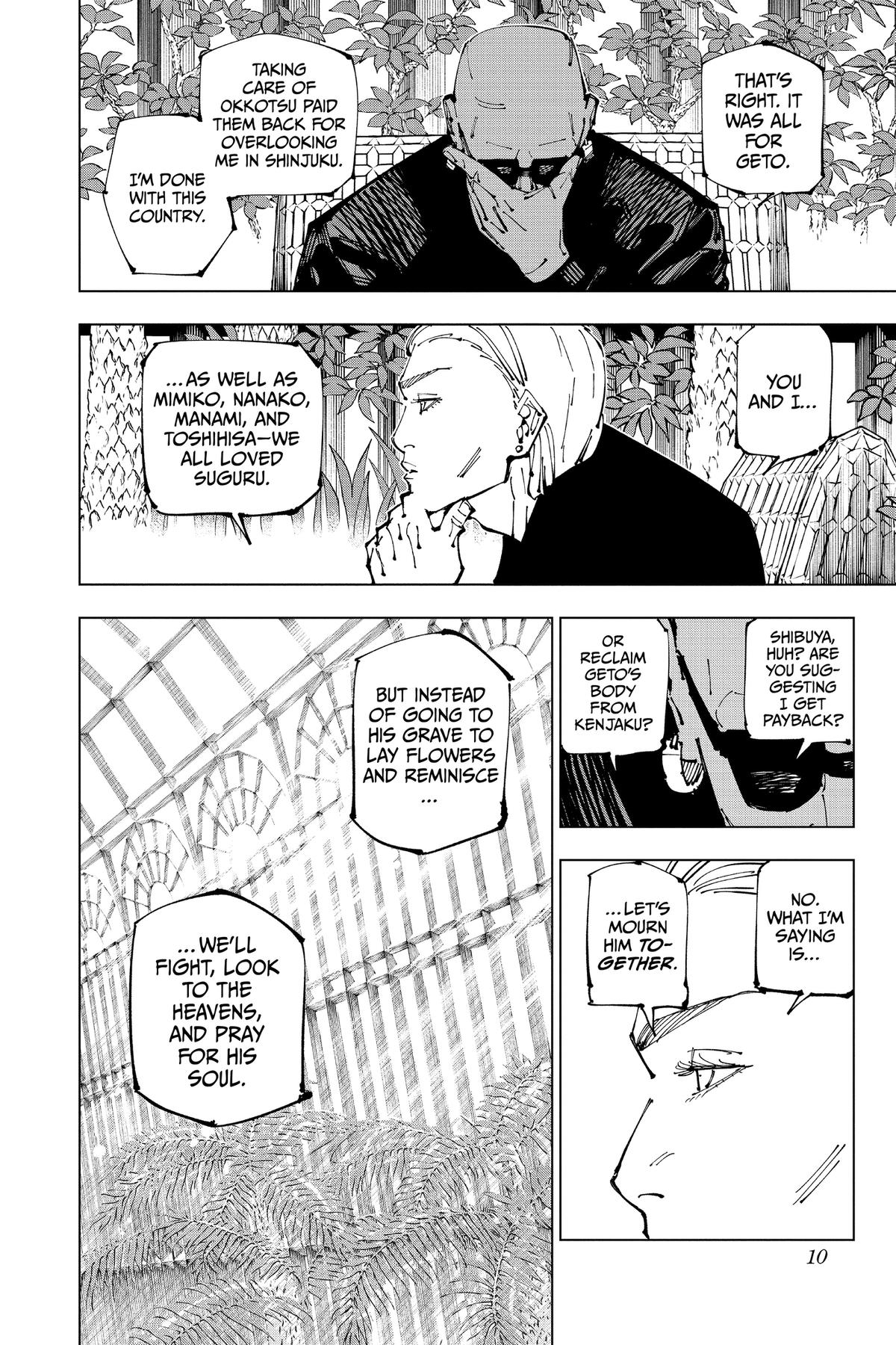 Jujutsu Kaisen Chapter 255 - Page 10