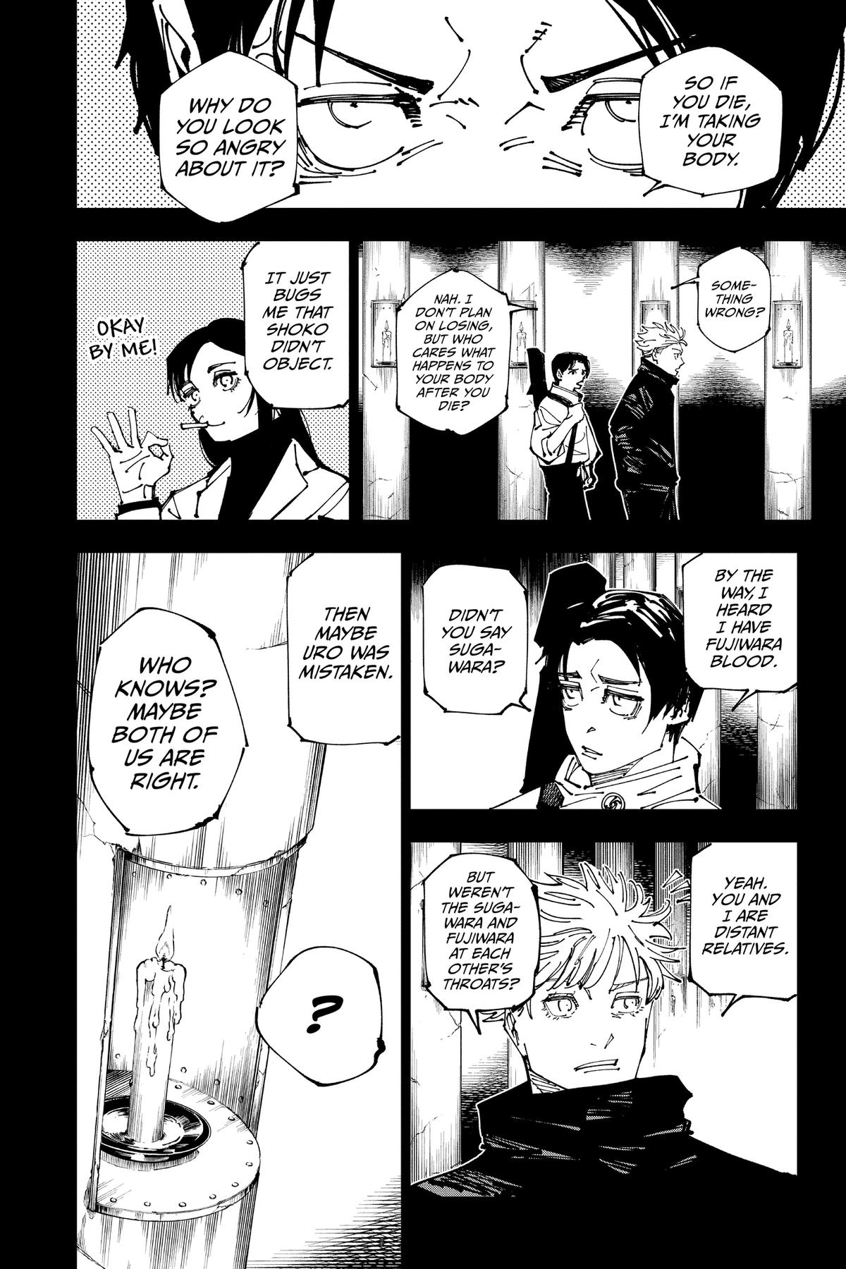 Jujutsu Kaisen Chapter 261 - Page 8