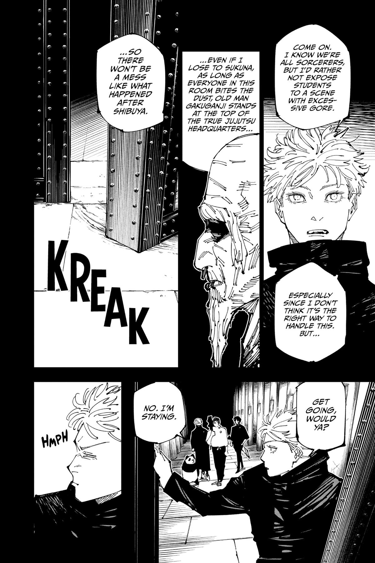 Jujutsu Kaisen Chapter 261 - Page 10