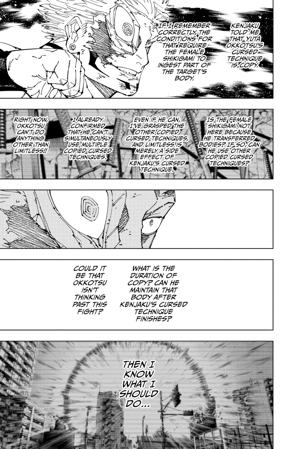 Jujutsu Kaisen Chapter 262 - Page 12
