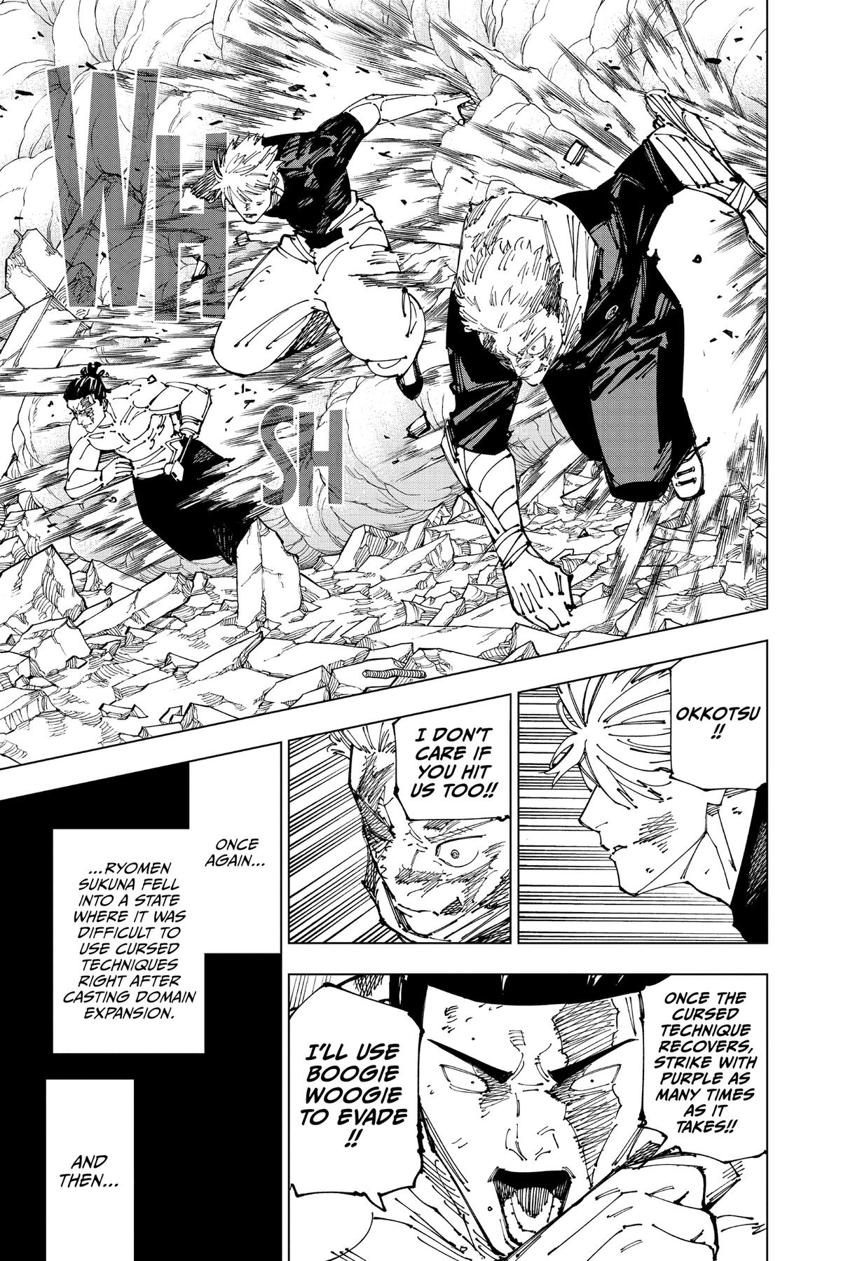 Jujutsu Kaisen Chapter 263 - Page 3