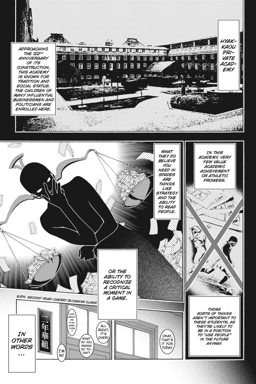 Kakegurui - Compulsive Gambler Chapter 1 - Page 8