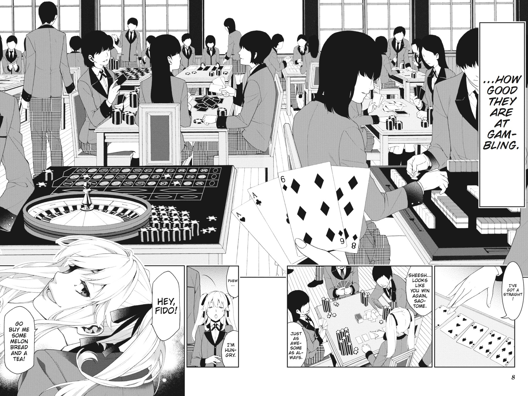 Kakegurui - Compulsive Gambler Chapter 1 - Page 9