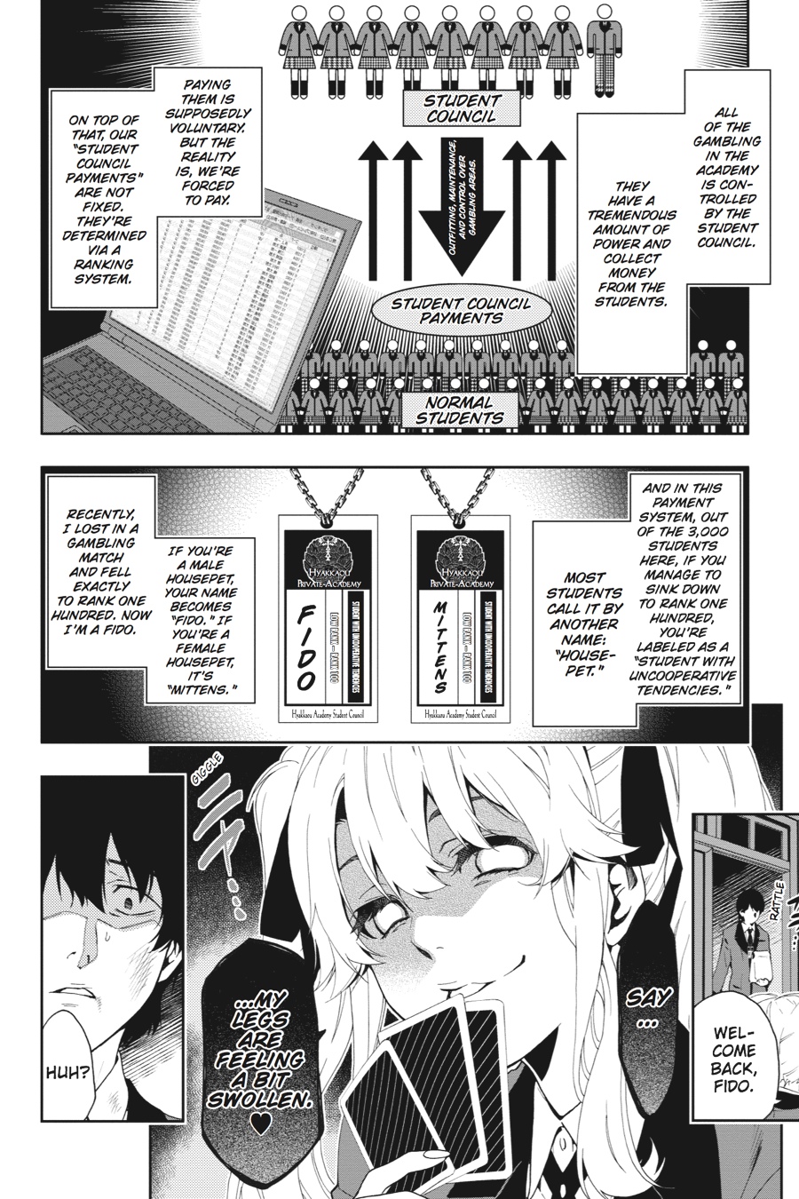Kakegurui - Compulsive Gambler Chapter 1 - Page 12