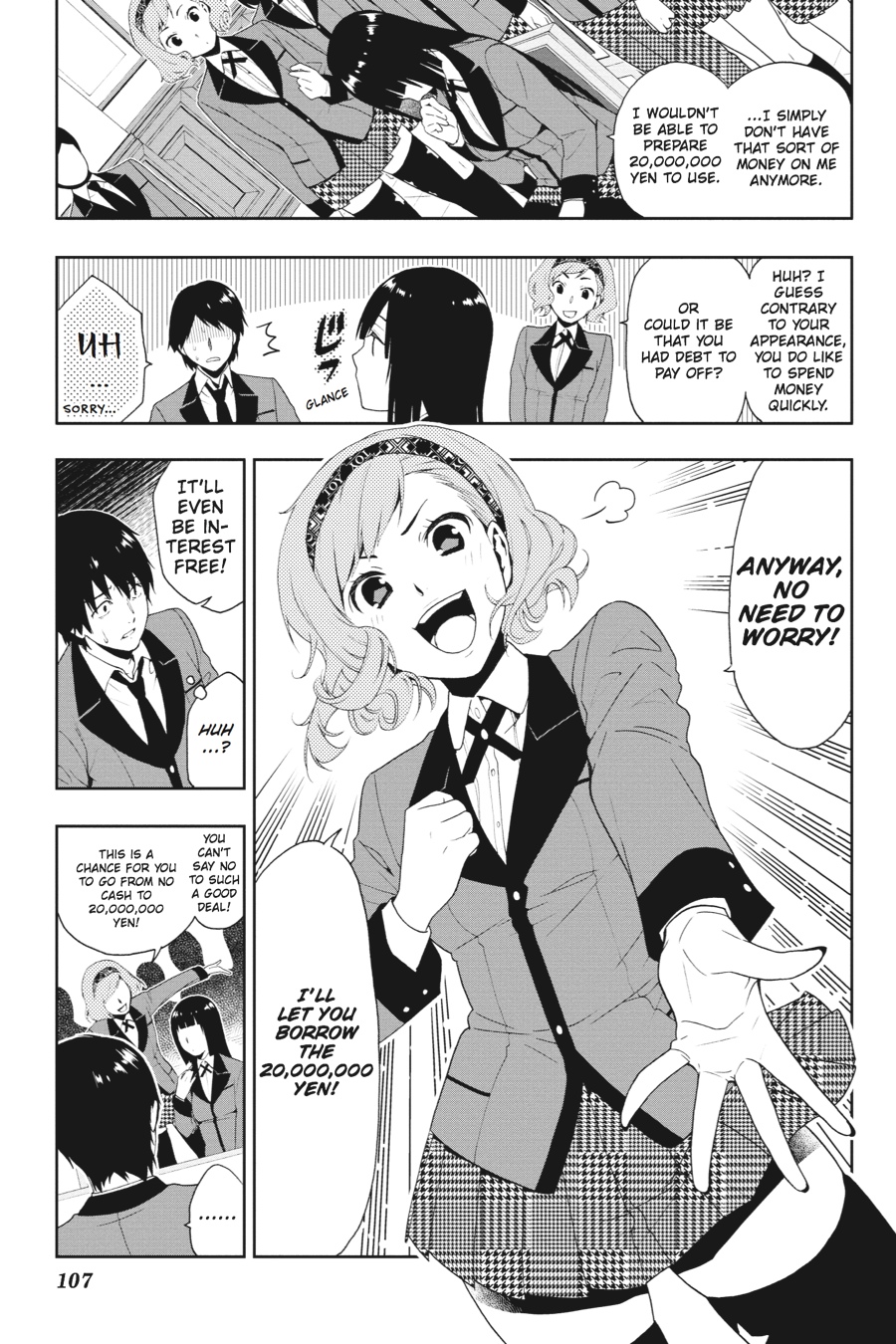 Kakegurui - Compulsive Gambler Chapter 2 - Page 21